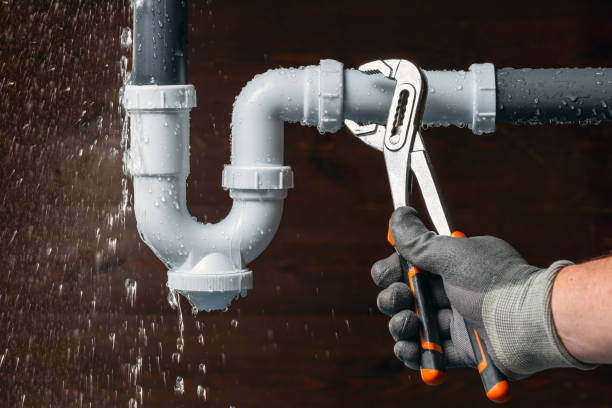 Professional Sewer Line Repair technician working in Boston, VA